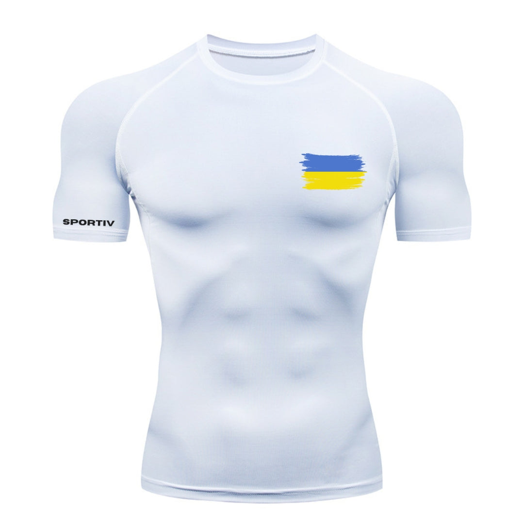 Ukraine Compression Shirt